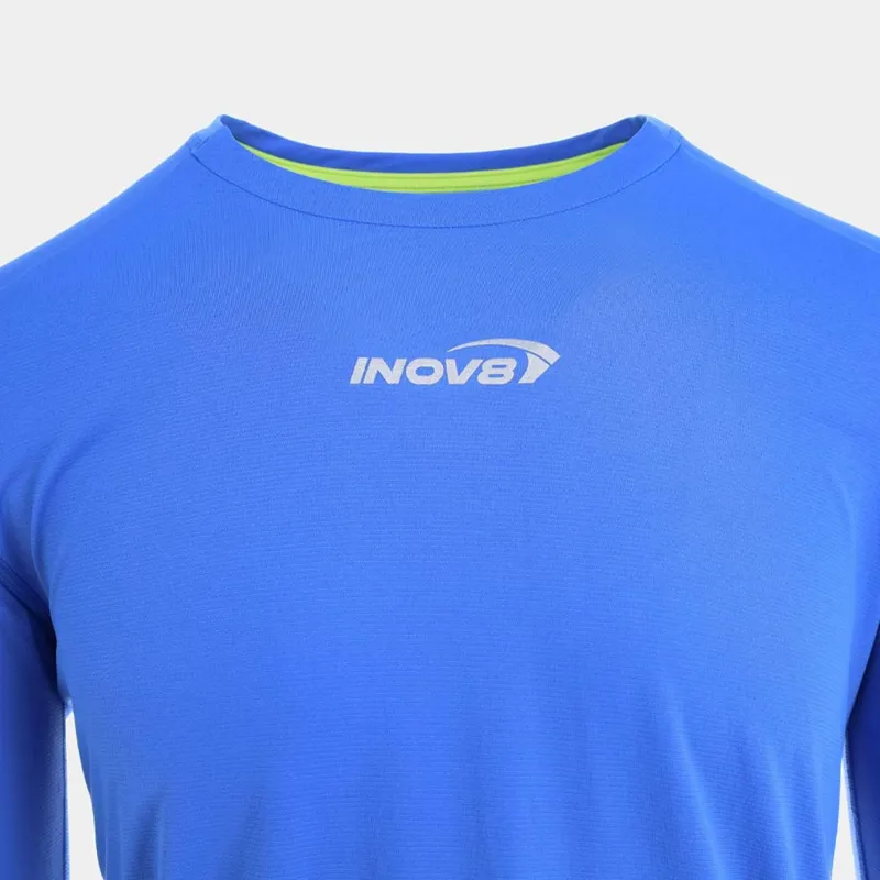 Inov8 Airlite Long Sleeve T-Shirt Mens in Blue-3