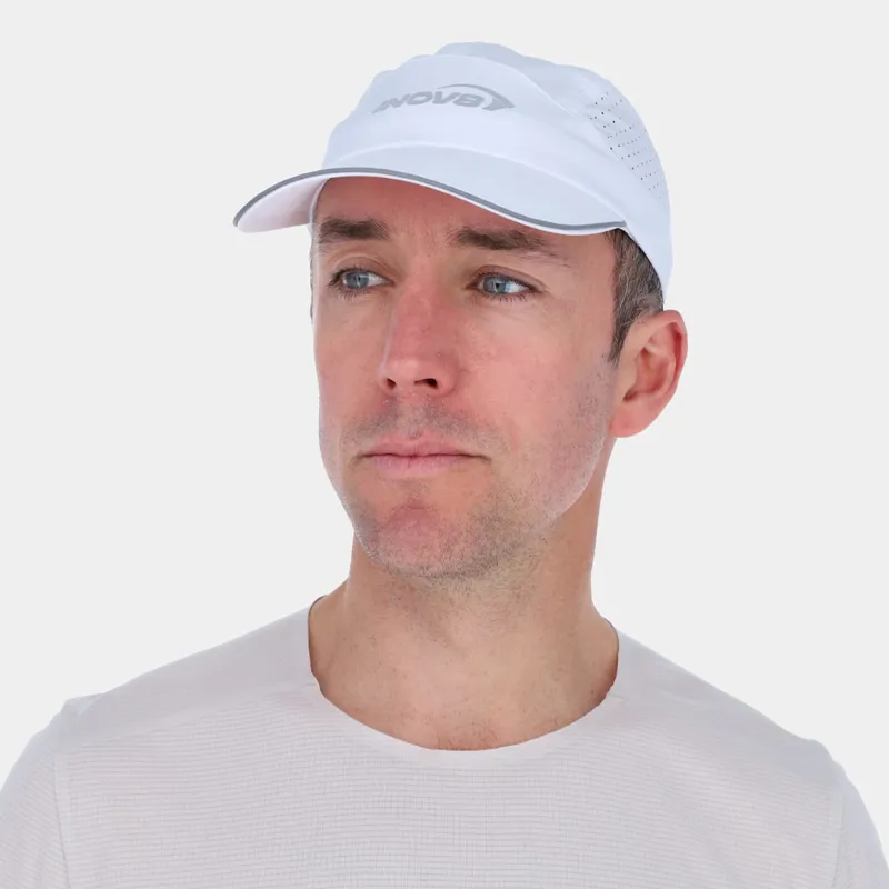 Inov8 Active Lightweight Running Cap in White
