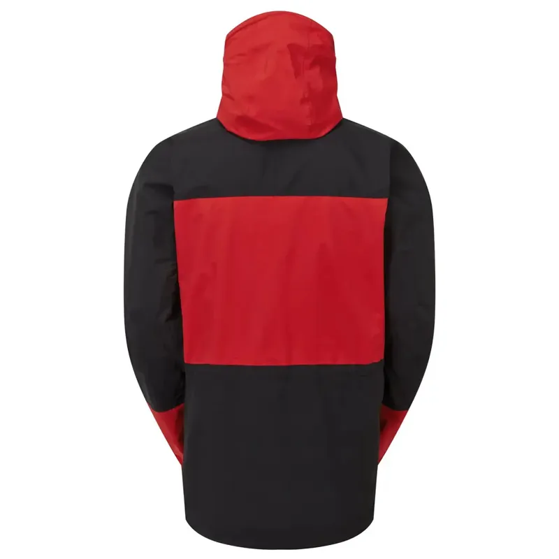 Keela Munro Waterproof Jacket Men's in Red/Black-3