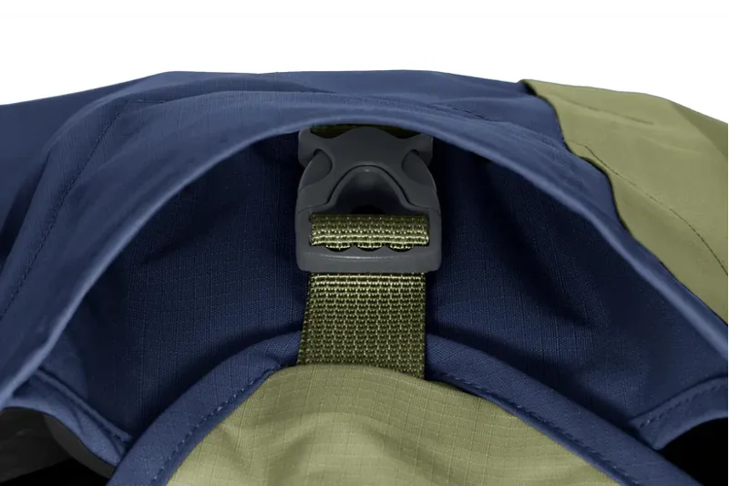 Ruffwear Sun Shower Dog Raincoat in Midnight Blue-2