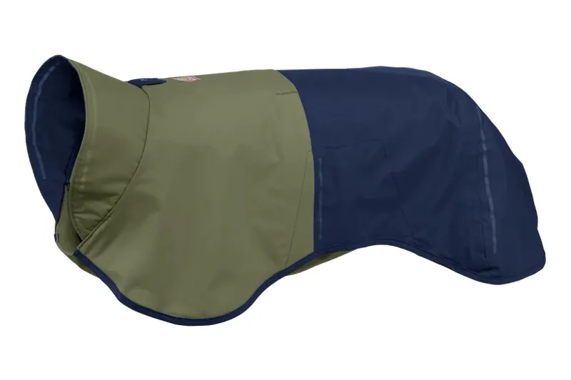Ruffwear Sun Shower Dog Raincoat in Midnight Blue-3