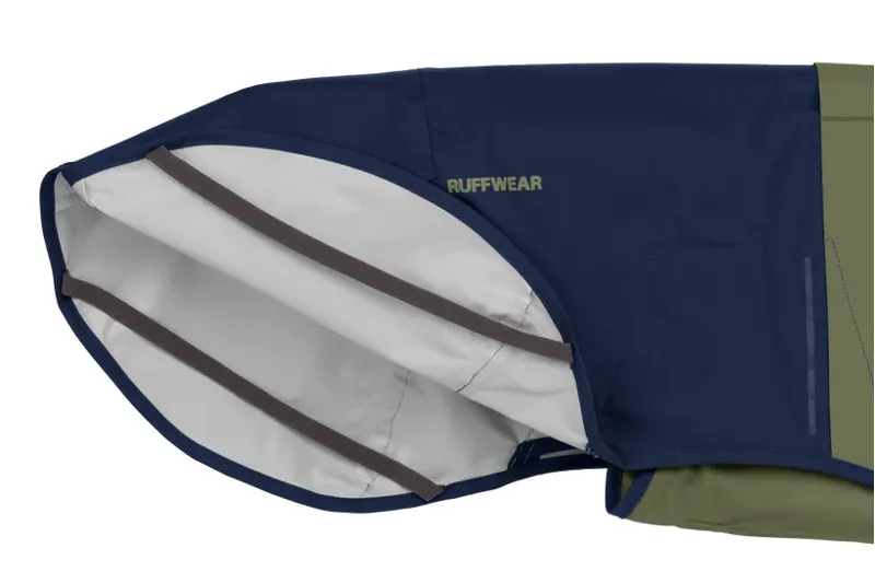 Ruffwear Sun Shower Dog Raincoat in Midnight Blue-4