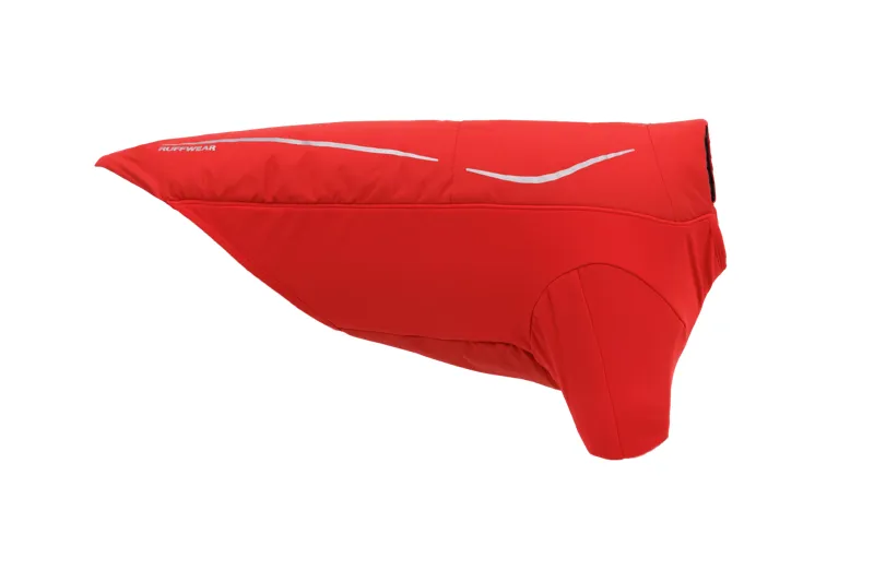 Ruffwear Powder Hound Waterproof Insulated Jacket in Red Currant-2