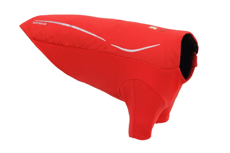 Ruffwear Powder Hound Waterproof Insulated Jacket in Red Currant