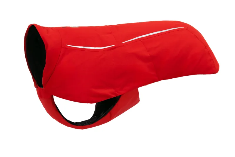 Ruffwear Powder Hound Waterproof Insulated Vest in Red Currant-1