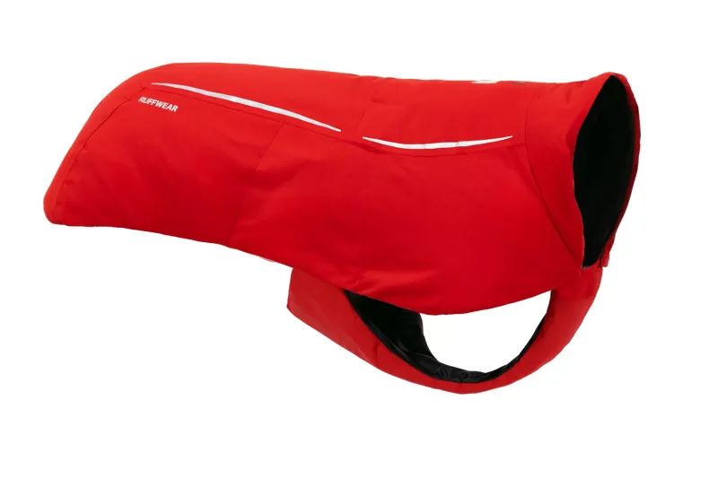 Ruffwear Powder Hound Waterproof Insulated Vest in Red Currant