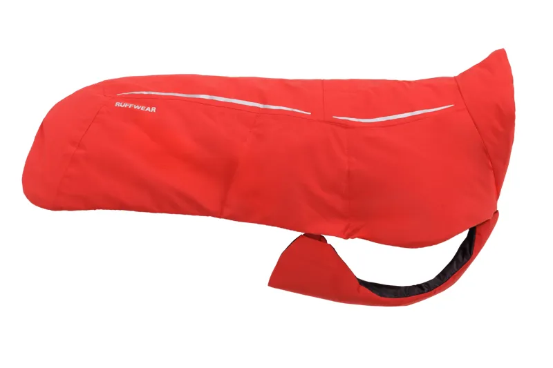 Ruffwear Powder Hound Waterproof Insulated Vest in Red Currant-5
