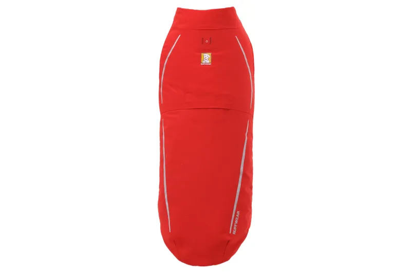 Ruffwear Powder Hound Waterproof Insulated Vest in Red Currant-2