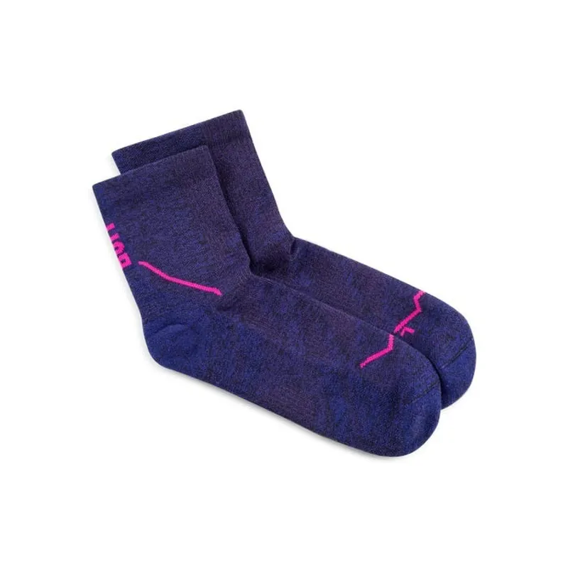 Buff Dryflx Quarter Socks in Ultramarine-2
