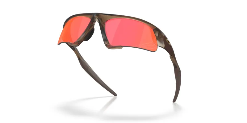 Oakley Suture Jacket Sunglasses in Matte Brown Smoke/Prizm Trail Torch-4