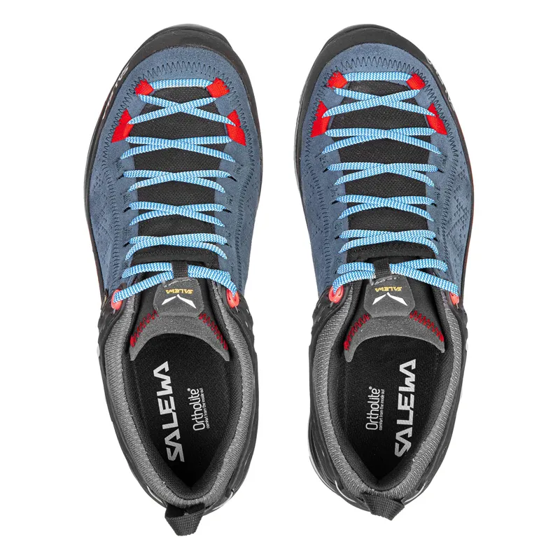 Salewa Mountain Trainer 2 GTX Women's in Dark Denim/Fluo Coral-6