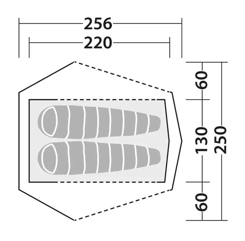 Robens Via 2 UL Tent in Green-6
