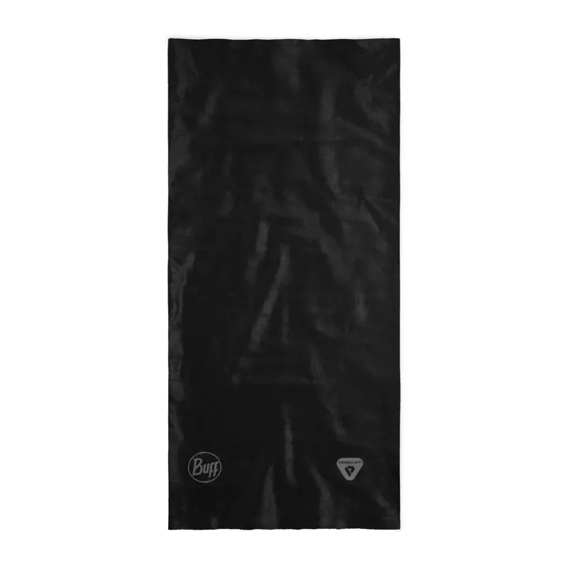 Buff Thermonet Neck Gaiter in Solid Black-1