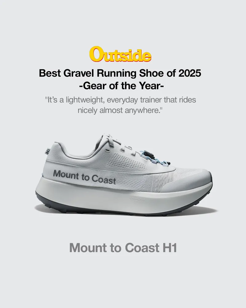 Mount To Coast H1 Road To Trail Running Shoe Womens in White Sands-9
