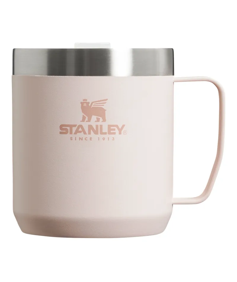 Stanley Stay Hot Camp Mug 0.35L in Rose Quartz