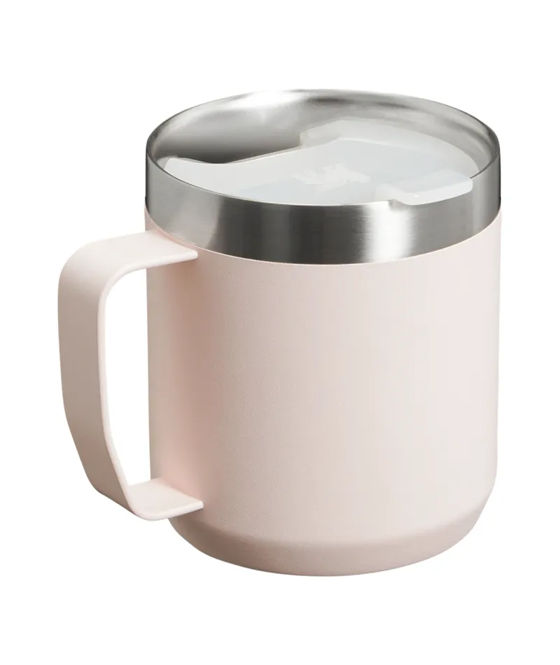 Stanley Stay Hot Camp Mug 0.35L in Rose Quartz-1