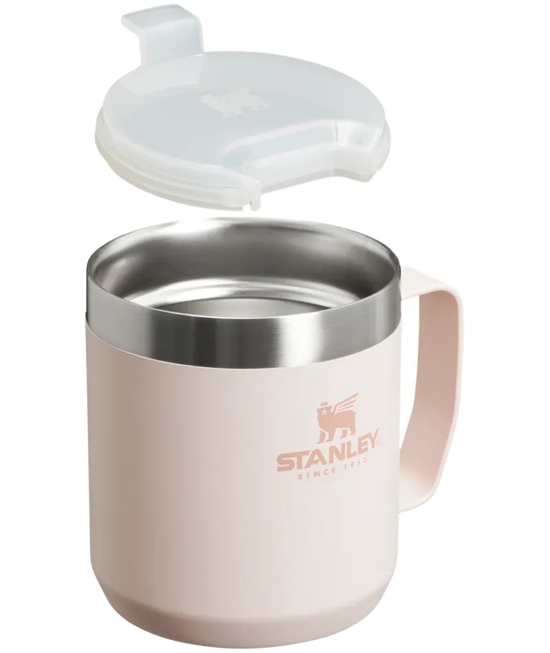 Stanley Stay Hot Camp Mug 0.35L in Rose Quartz-2