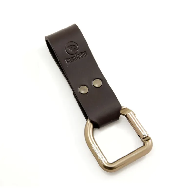 Casstrom No.3 Dangler with Brass D Ring in Dark Brown