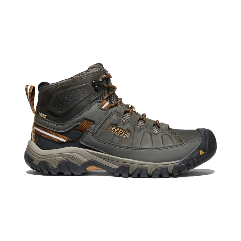 Keen Targhee III Mid Waterproof Mens in Black Olive/Golden Brown