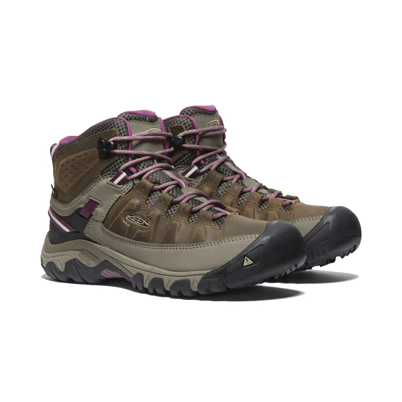 Keen Targhee III Mid Waterproof Womens in Weiss - UK 4-3