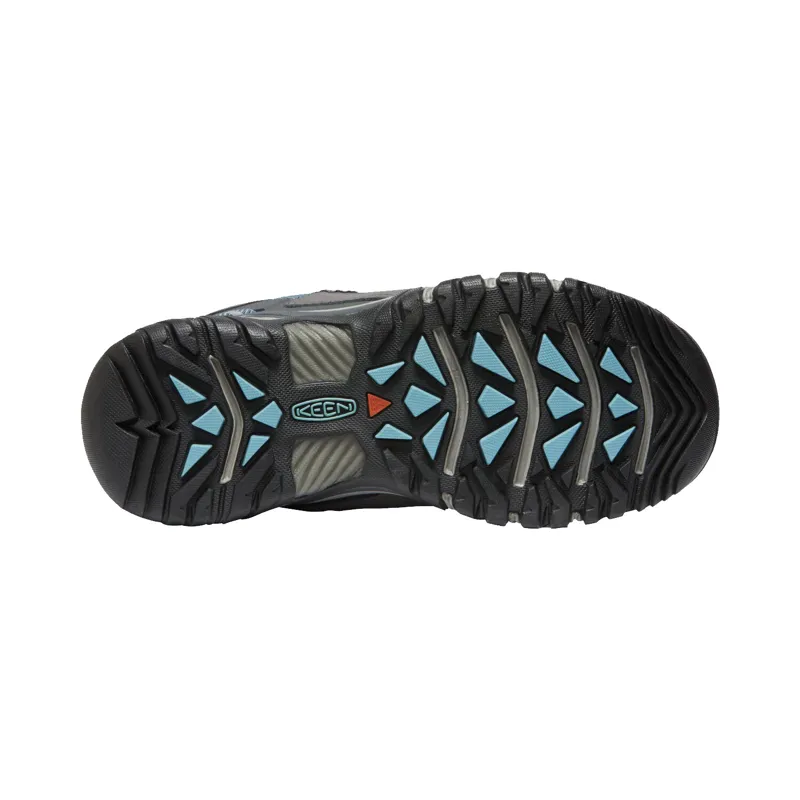 Keen Targhee III Waterproof Womens in Magnet/Atlantic Blue-2