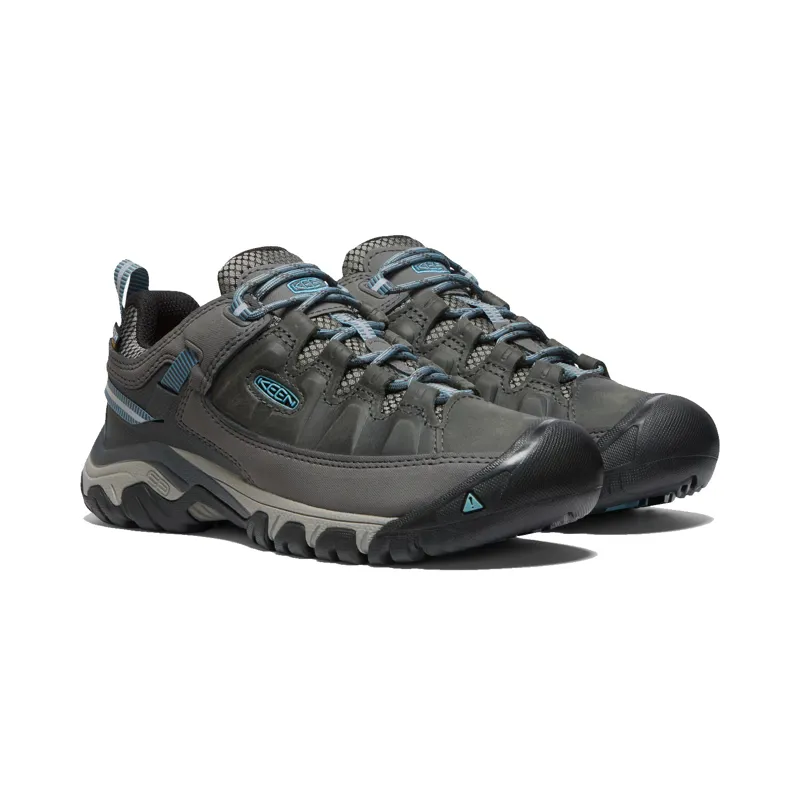 Keen Targhee III Waterproof Womens in Magnet/Atlantic Blue-3