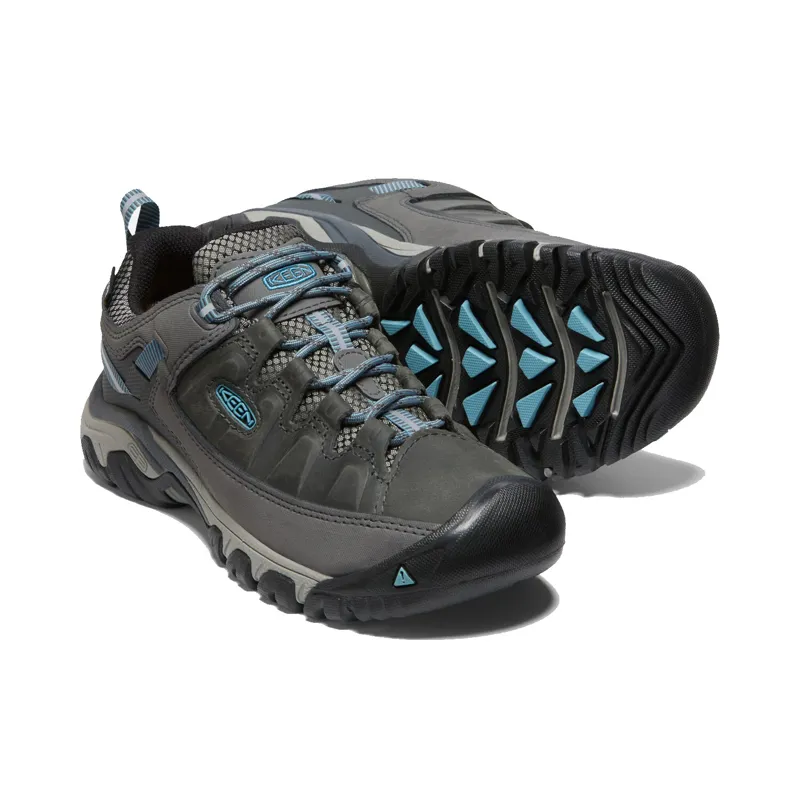Keen Targhee III Waterproof Womens in Magnet/Atlantic Blue-5
