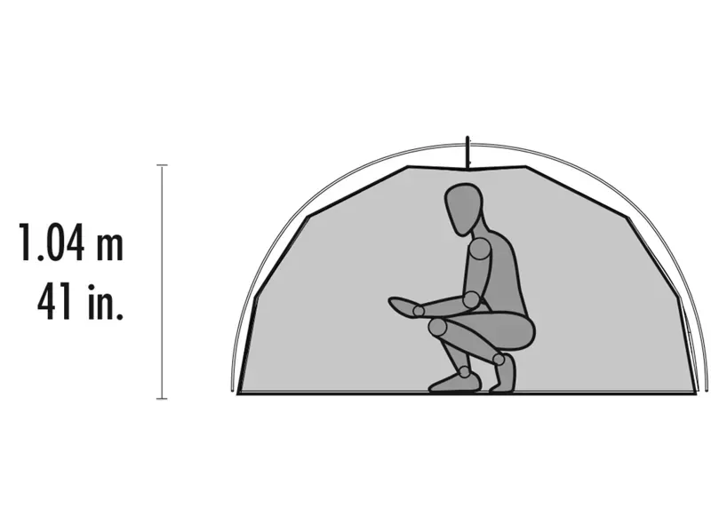 MSR Elixir 3 V2 Backpacking Tent in Green-3