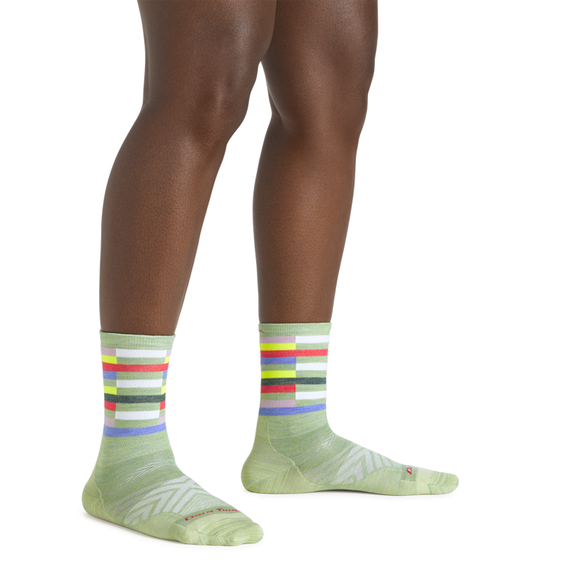 Darn Tough Relay Micro Crew Ultra Lightweight Womens in Mint-1