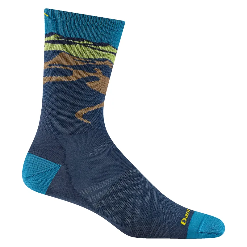 Darn Tough Ridge Runner Micro Crew Ultra-Lightweight Mens in Midnight-1