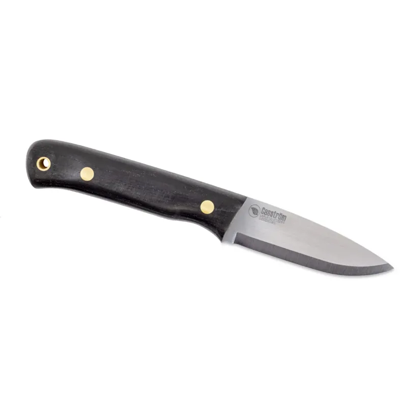 Casstrom Woodsman Bushcraft Knife in Bog Oak