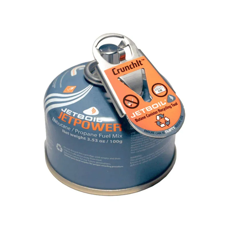 Jetboil CrunchIt Fuel Can Recycling Tool in Silver-1