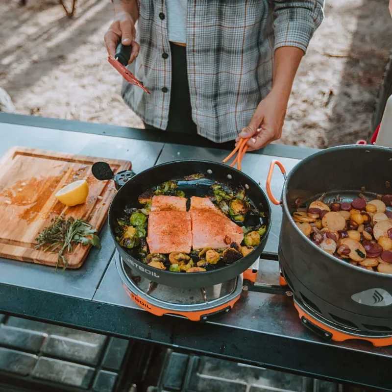 Jetboil Genesis Basecamp Cooking System in Orange-9