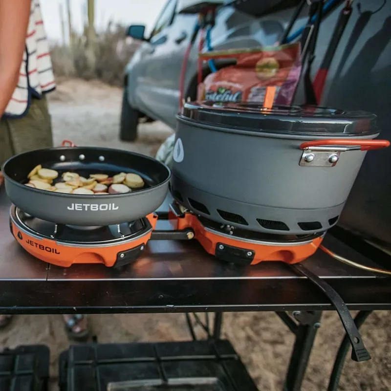 Jetboil Genesis Basecamp Cooking System in Orange-8