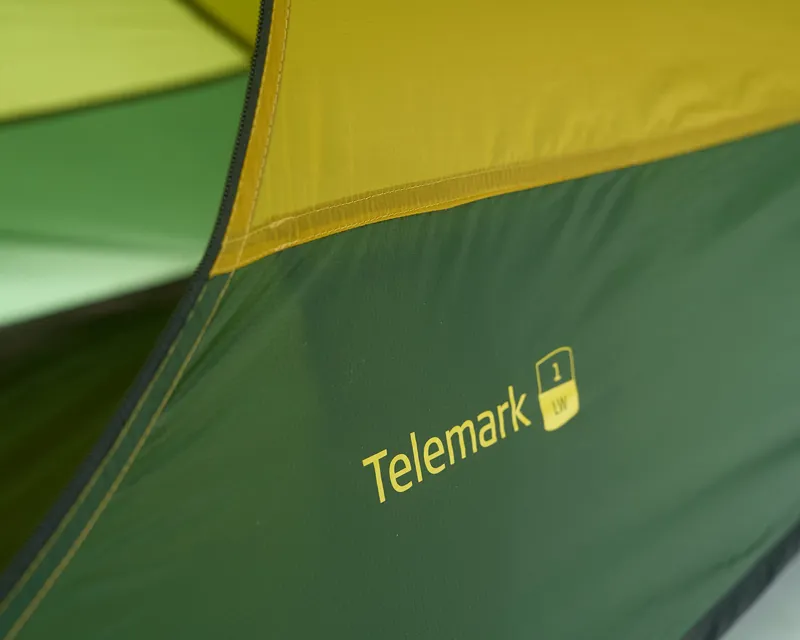 Nordisk Telemark 1 LW 2.0 1 Person Tent in Black Forest Green-12