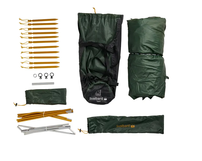 Nordisk Svalbard 1 SI 2.0 Tent in Deep Forest Green-12