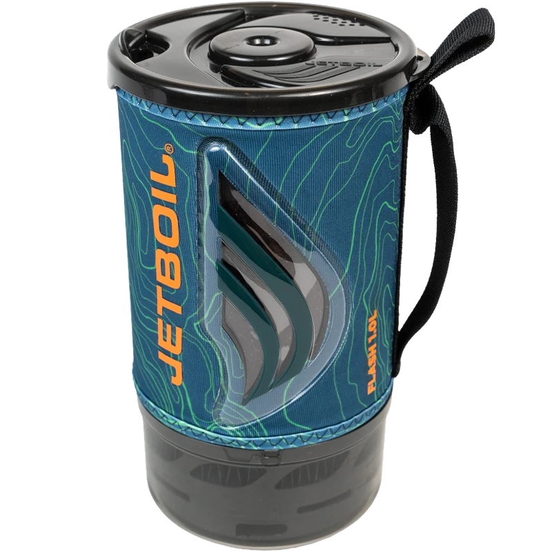Jetboil Flash 1L Boil System in Ocean Topo-3