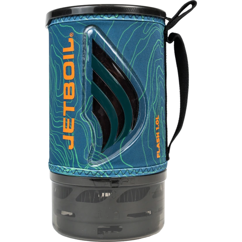 Jetboil Flash 1L Boil System in Ocean Topo-2