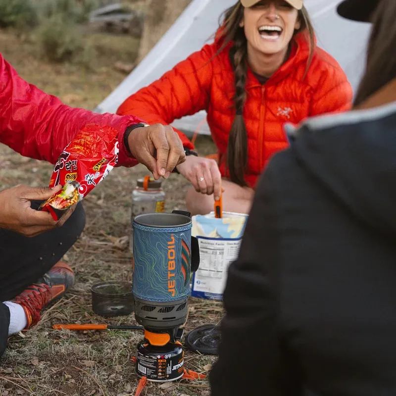 Jetboil Flash 1L Boil System in Ocean Topo-7