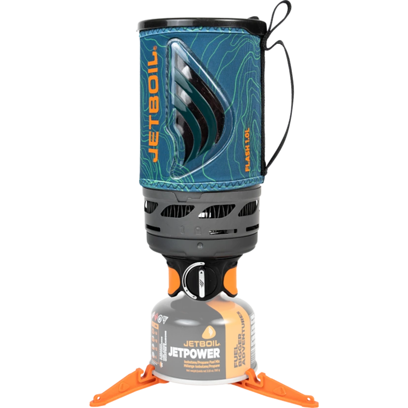 Jetboil Flash 1L Boil System in Ocean Topo
