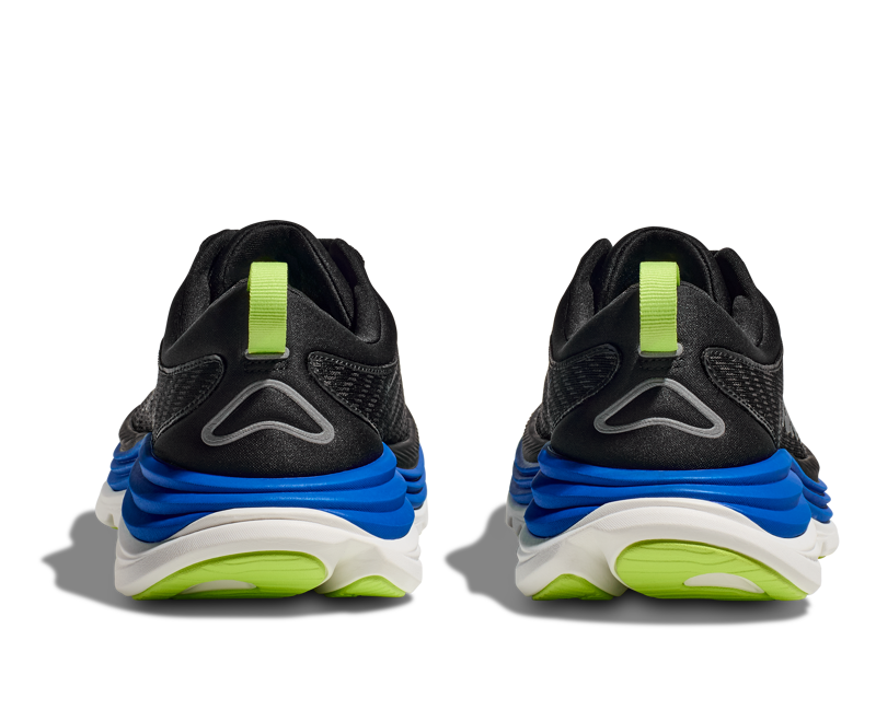 Hoka Gaviota 5 Mens in Black/Electric Cobalt-7