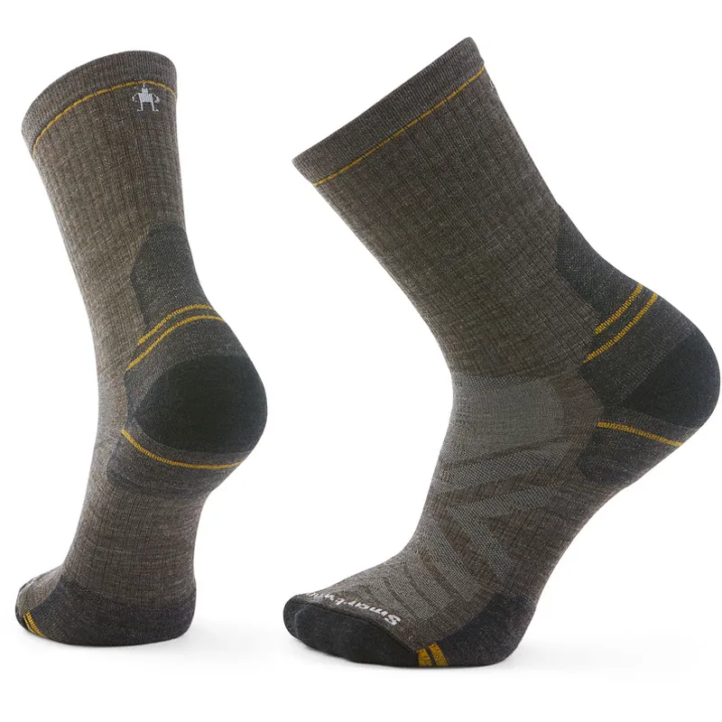 Smartwool Hike Targeted Cushion Mid Crew Socks Mens Taupe