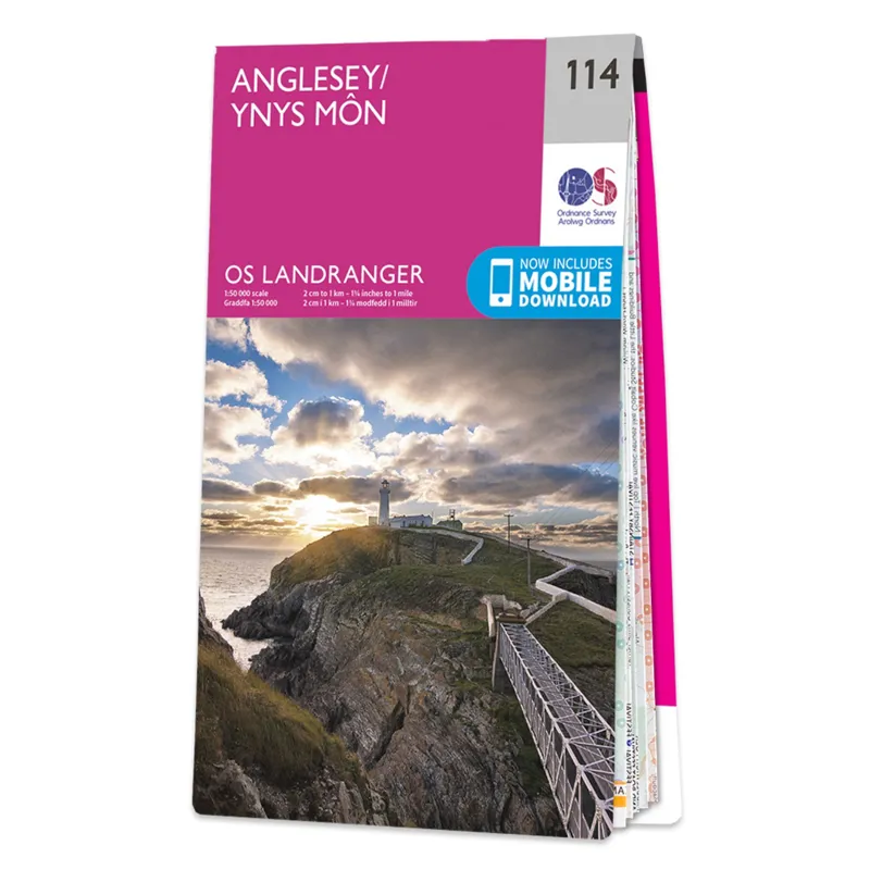 OS Landranger 114 Anglesey