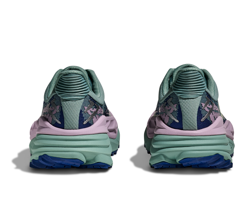 Hoka Stinson 7 Hybrid Running Shoe Womens in Rosemary/Fragrant Lilac-6