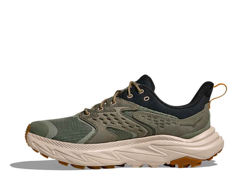 Hoka Anacapa 2 Low GTX Hiking Shoe Mens in Sea Moss/Oatmeal-7