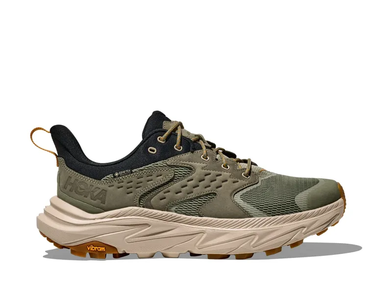 Hoka Anacapa 2 Low Gore-Tex Hiking Shoe Mens in Sea Moss/Oatmeal