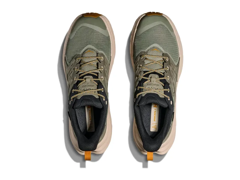 Hoka Anacapa 2 Low Gore-Tex Hiking Shoe Mens in Sea Moss/Oatmeal-3