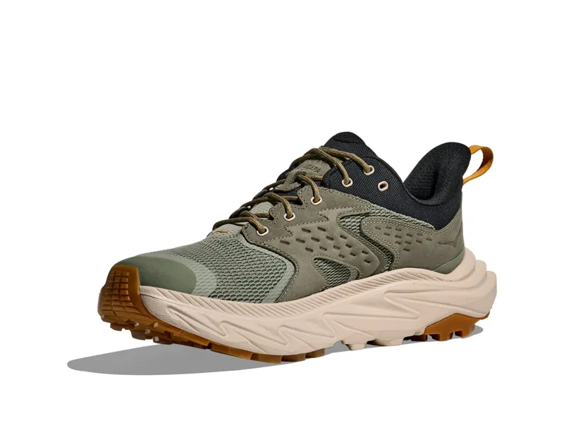 Hoka Anacapa 2 Low Gore-Tex Hiking Shoe Mens in Sea Moss/Oatmeal-4
