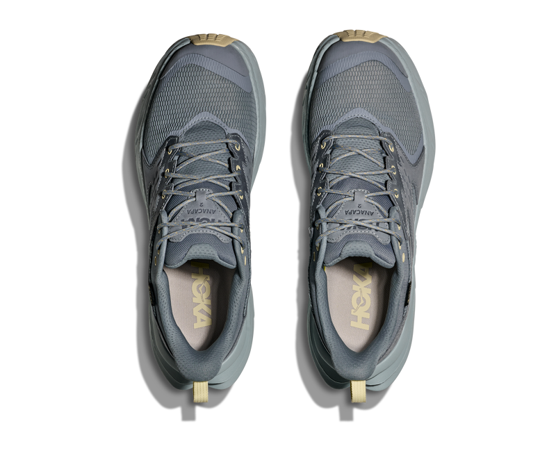Hoka Anacapa 2 Low GTX Mens in Washed Blue/Mineral Blue-3
