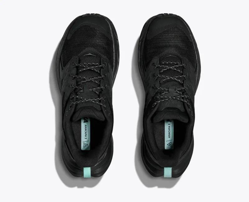 Hoka Anacapa 2 Low GTX Womens in Black/Black-1